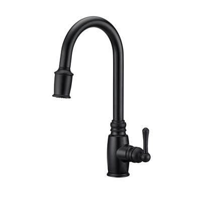 Gerber Plumbing D454057BS - Opulence 1H Pull-Down Kitchen Faucet W/ Snapback 1.75Gpm Satin Black