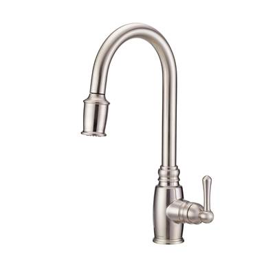 Gerber Plumbing D454057SS - Opulence 1H Pull-Down Kitchen Faucet W/ Snapback 1.75Gpm Stainless Steel