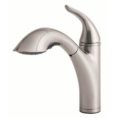 Gerber Plumbing D455221SS - Antioch 1H Pull-Out Kitchen Faucet 1.75Gpm Stainless Steel