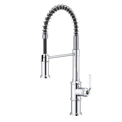 Gerber Plumbing D455237 - Kinzie 1H Pre-Rinse Kitchen Faucet 1.75Gpm Chrome