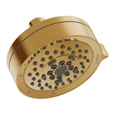 Gerber Plumbing D460064BB - Parma 4 1/2'' 5 Function Showerhead 1.75Gpm Brushed Bronze