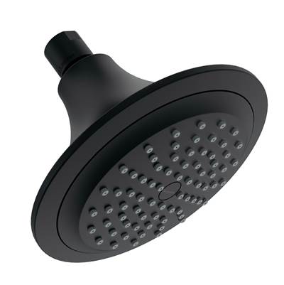 Gerber Plumbing D460334BS - Lemora 6'' Single Function Showerhead 1.5Gpm Satin Black