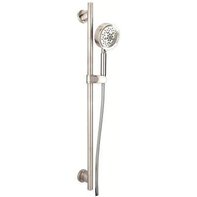 Gerber Plumbing D461758BN - Versa 30'' Slide Bar Assembly W/ Parma 5 Function Handshower 1.75Gpm Brushed Nickel