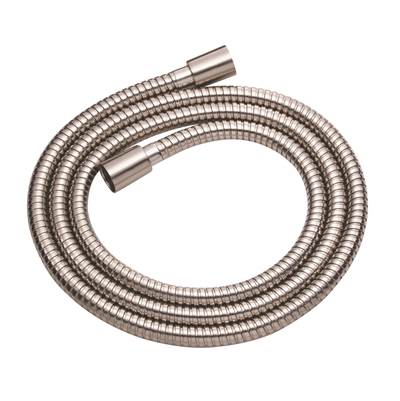 Gerber Plumbing D469020BN - 72'' All Metal Interlock Shower Hose W/ Brass Conicals Brushed Nickel