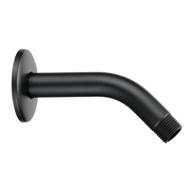 Gerber Plumbing D481136BS - 6'' Showerarm W/ Escutcheon Satin Black