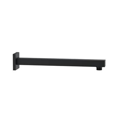 Gerber Plumbing D481162BS - Mid-Town 12.5'' Showerarm W/ Escutcheon Satin Black