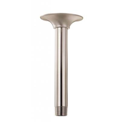 Gerber Plumbing D481316BN - 6'' Ceiling Mount Showerarm W/ Escutcheon Brushed Nickel