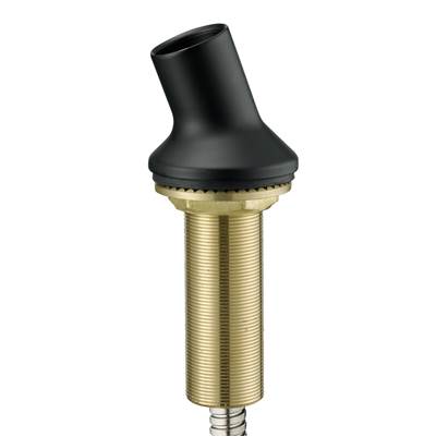 Gerber Plumbing D491100BS - Roman Tub Handshower Rough In W/ Diverter On Spray Satin Black