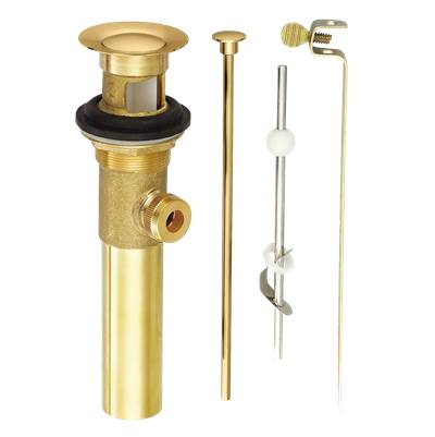 Gerber Plumbing D495002BB - 1 1/4'' Metal Pop-Up Drain Assembly With Lift Brushed Bronze