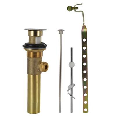 Gerber Plumbing D495002BN - 1 1/4'' Metal Pop-Up Drain Assembly With Lift Brushed Nickel