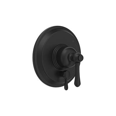Gerber Plumbing D500457BSTC - Opulence 1H Pressure Balance Trim Kit & Treysta Cartridge For Valve Only W/ Diverter On Valve Satin Black