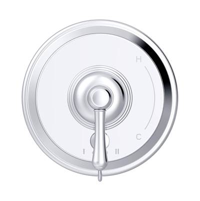 Gerber Plumbing D500457TC - Opulence 1H Pressure Balance Trim Kit & Treysta Cartridge For Valve Only W/ Diverter On Valve Chrome