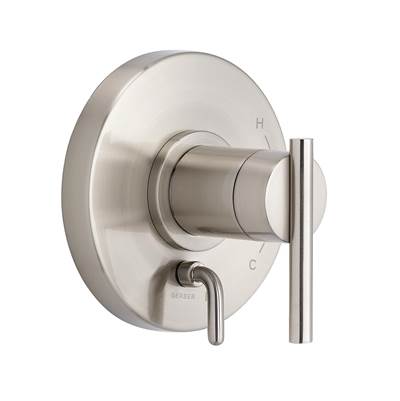 Gerber Plumbing D500458BNTC - Parma 1H Pressure Balance Trim Kit & Treysta Cartridge For Valve Only W/ Diverter On Valve Brushed Nickel