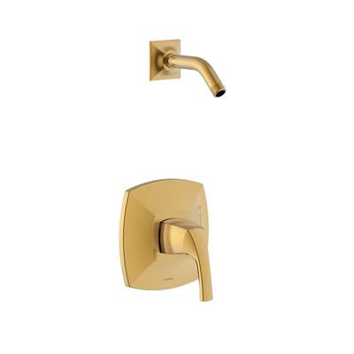 Gerber Plumbing D500518LSBBTC - Vaughn 1H Shower Only Trim Kit & Treysta Cartridge Less Showerhead Brushed Bronze
