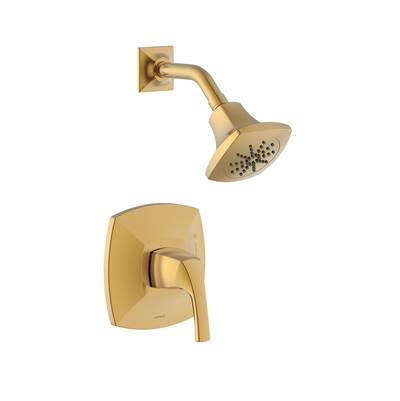 Gerber Plumbing D501518BBTC - Vaughn 1H Shower Only Trim Kit & Treysta Cartridge 1.75Gpm Brushed Bronze