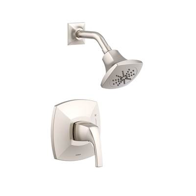 Gerber Plumbing D501518BNTC - Vaughn 1H Shower Only Trim Kit & Treysta Cartridge 1.75Gpm Brushed Nickel