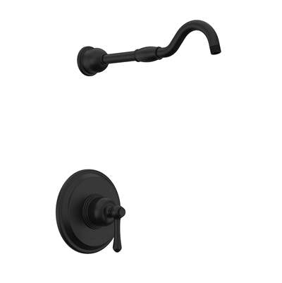 Gerber Plumbing D502757LSBSTC - Opulence 1H Shower Only Trim Kit & Treysta Cartridge Less Showerhead Satin Black