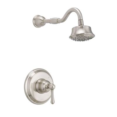 Gerber Plumbing D501557BNTC - Opulence 1H Shower Only Trim Kit & Treysta Cartridge W/ 5 Function Showerhead 1.75Gpm Brushed Nickel