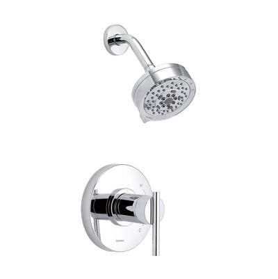 Gerber Plumbing D511558TC - Parma 1H Shower Only Trim Kit & Treysta Cartridge W/ 5 Function Showerhead 1.75Gpm Chrome