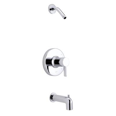 Gerber Plumbing D520030LSTC - Amalfi 1H Tub & Shower Trim Kit & Treysta Cartridge W/ Diverter On Spout Less Showerhead Chrome