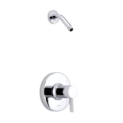 Gerber Plumbing D520530LSTC - Amalfi 1H Shower Only Trim Kit & Treysta Cartridge Less Showerhead Chrome