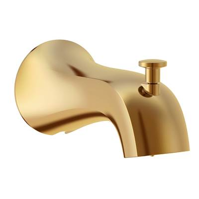 Gerber Plumbing D606467BB - Draper & Vaughn Tub Spout W/ Diverter Brushed Bronze