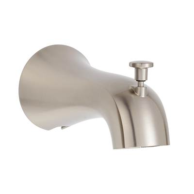 Gerber Plumbing D606467BN - Draper & Vaughn Tub Spout W/ Diverter Brushed Nickel