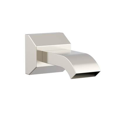 Gerber Plumbing D606725BN - Sirius 7'' Wall Mount Tub Spout Without Diverter Brushed Nickel