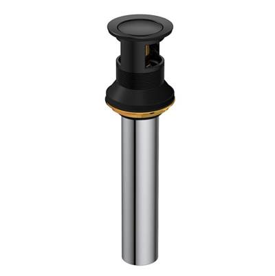 Gerber Plumbing DA505918BS - 1 1/4'' Metal Touch Down Drain Assembly Satin Black
