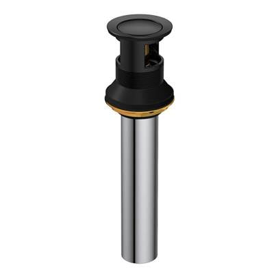 Gerber Plumbing DA505918BS - 1 1/4'' Metal Touch Down Drain Assembly Satin Black