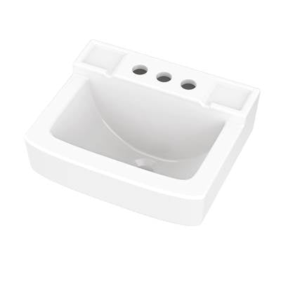 Gerber Plumbing G0012354 - West Point Wall Hung Lav 14X12 4''Cc White