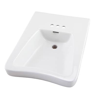 Gerber Plumbing G0012464 - Eaton Wheelchair Lav 27X20 4''Cc White