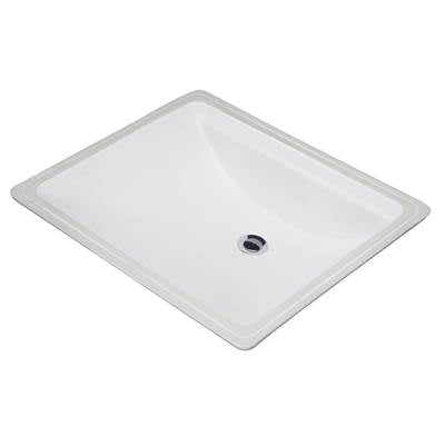 Gerber Plumbing G0012765 - Logan Square Petite Undercounter Lav 18.75''X14.75'' White