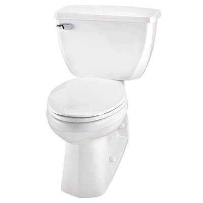 Gerber Plumbing G0020325 - Ultra Flush 1.6Gpf Floor Mount Back Outlet Ada El 12'' Ri Combo: Guf21375 Bowl W/ G0028380 Tank White