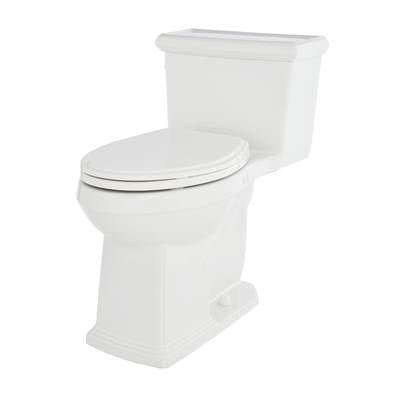 Gerber Plumbing G0021020 - Logan Square 1.28Gpf 1Pc Ada Elongated Simple Ct Toilet 12'' Rough-In White