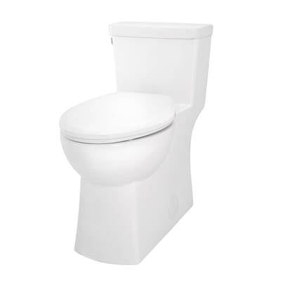 Gerber Plumbing G0021187CT - Burr Ridge 1.28Gpf Ada El 1Pc Ct Toilet 12'' Rough-In White