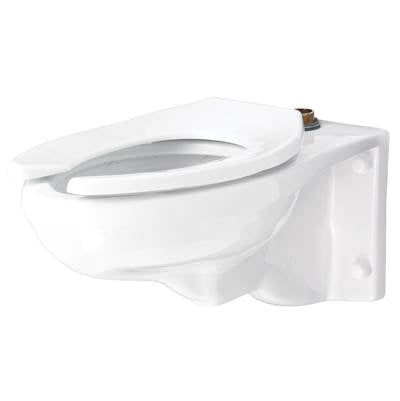 Gerber Plumbing G0025033 - North Point 1.1/1.28/1.6Gpf Elongated Wall Hung Top Spud Bowl 5 1/4'' Or 7 1/4'' Vertical Rough-In White