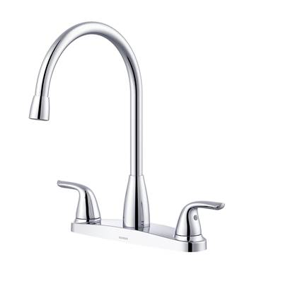 Gerber Plumbing G0040168 - Viper 2H High Arc Kitchen Faucet W/Out Spray 1.75Gpm Chrome
