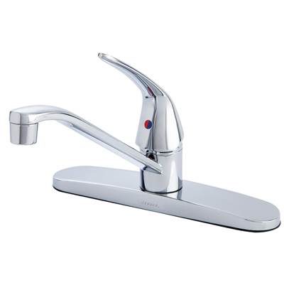 Gerber Plumbing G0040210W - Maxwell Se 1H Kitchen Faucet W/Out Spray & W/ Washerless Cartridge 1.75Gpm Chrome
