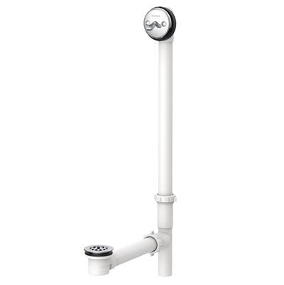 Gerber Plumbing G0041513 - Gerber Classics Pvc Trip Lever Drain For Roman Tub Chrome