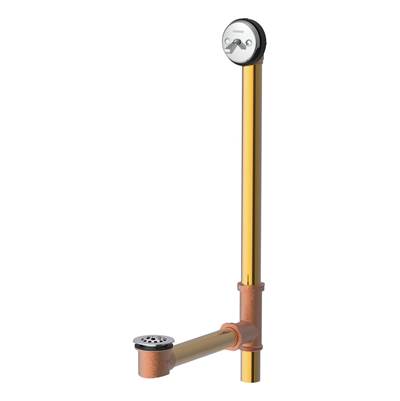 Gerber Plumbing G004181376 - Gerber Classics Trip Lever Drain For Roman Tub With Retaining Ring Chrome