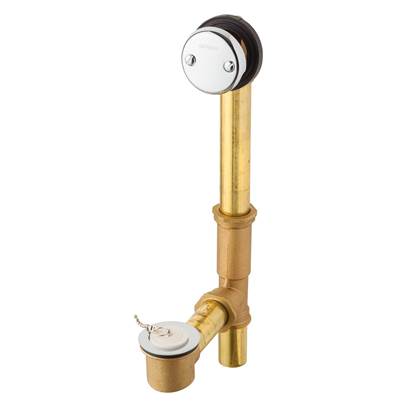 Gerber Plumbing G0041892 - Gerber Classics Chain & Stopper Drain For Standard Tub Chrome