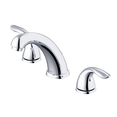 Gerber Plumbing G0043375 - Viper 2H Widespread Lavatory Faucet W/ 50/50 Touch Down Drain 1.2Gpm Chrome
