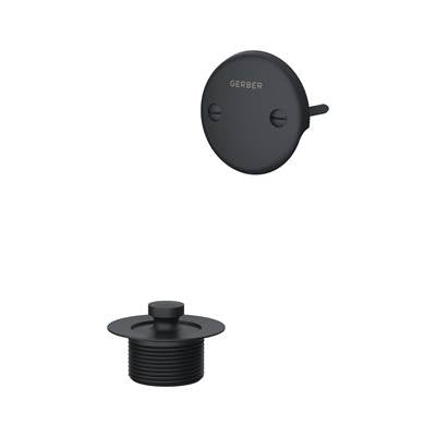 Gerber Plumbing G0086883BS - Gerber Classics Lift & Turn Drain Trim Kit Satin Black