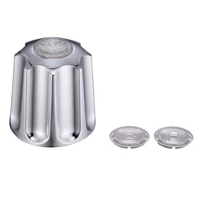 Gerber Plumbing G0098013 - Large Handle W/ Screw & Button Short Broach Chrome