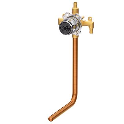 Gerber Plumbing G00GS525T - Treysta Tub & Shower Valve- Vertical Inputs Without Stops With Stub-Out- Crimp Pex