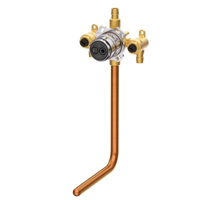Gerber Plumbing G00GS527ST - Treysta Tub & Shower Valve- Vertical Inputs With Stops With Stub-Out- Cold Expansion Pex