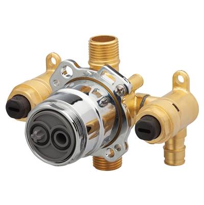 Gerber Plumbing G00GS527S - Treysta Tub & Shower Valve- Vertical Inputs With Stops- Cold Expansion Pex