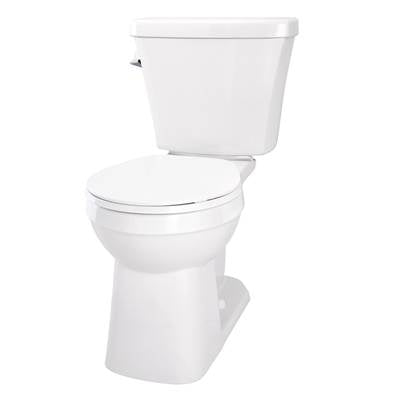 Gerber Plumbing GAV20800 - Elite 1.6Gpf Simple Ct Ada Rf 10'' Ri Combo: Gab21852 Bowl W/ Gal28895 Tank White