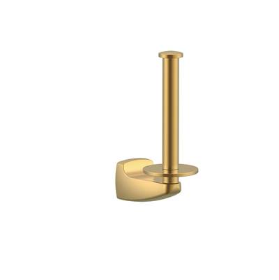 Gerber Plumbing D447064BB - Gilde 1 Post Toilet Paper Holder Brushed Bronze